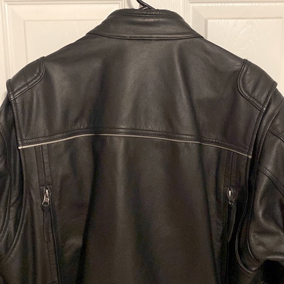 EUC Mens Harley Davidson Leather Jacket - Picture 5 of 12